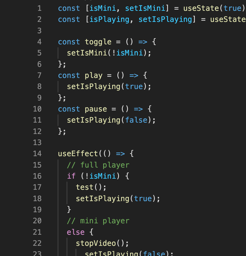 Boolean-based code showing a lot of if else statements and repetition.